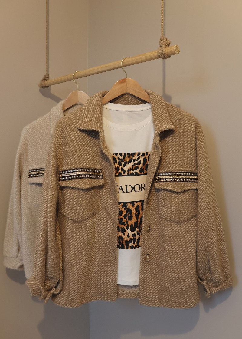 VESTE DOUCE CAMEL