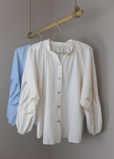 chemise brodee