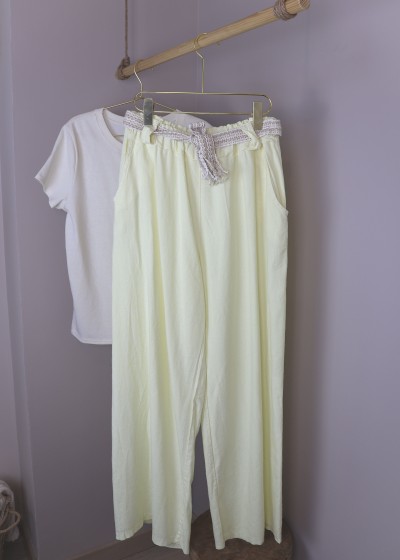 pantalon lin