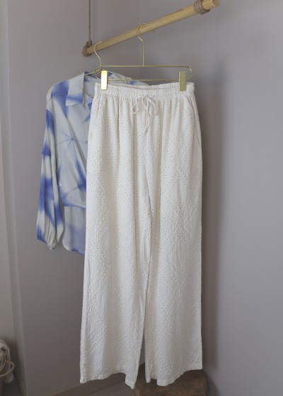 pantalon ajouré
