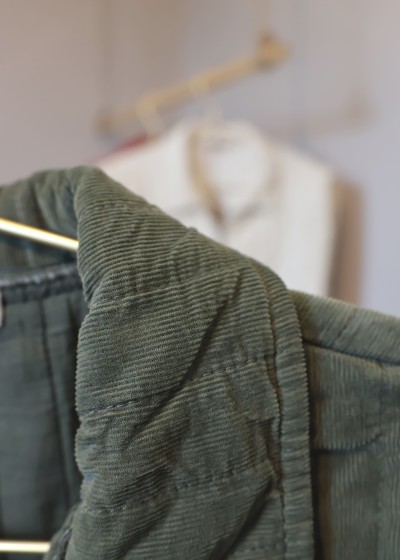 VESTE zip velour