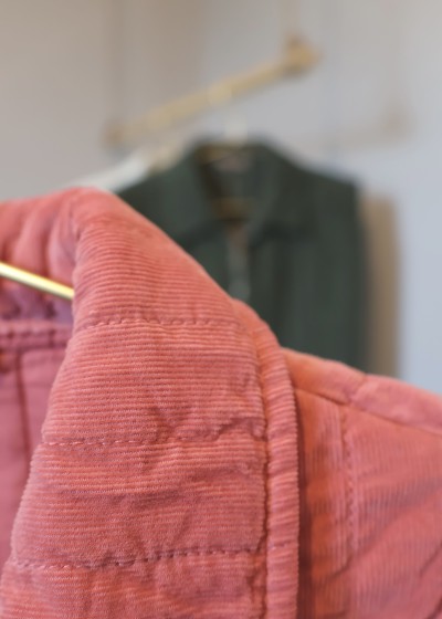 VESTE zip velour