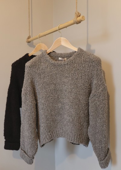 pull douillet chaud bouclette