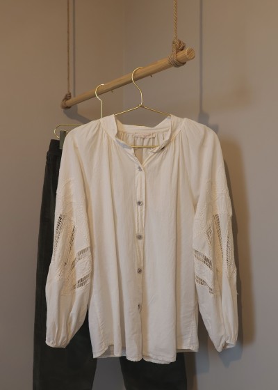 chemise brodee