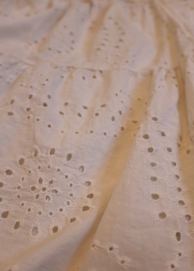 blouse boheme ajourée dentelle