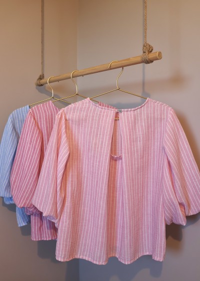 blouse rayée élégante