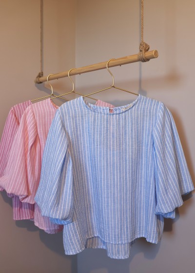 blouse rayée élégante