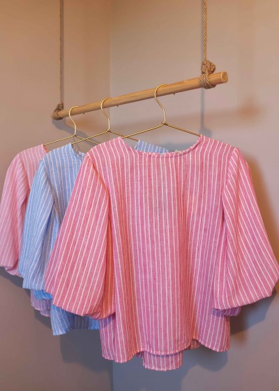 blouse rayée élégante