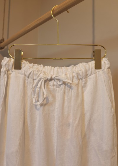 Pantalon fluide - blanc